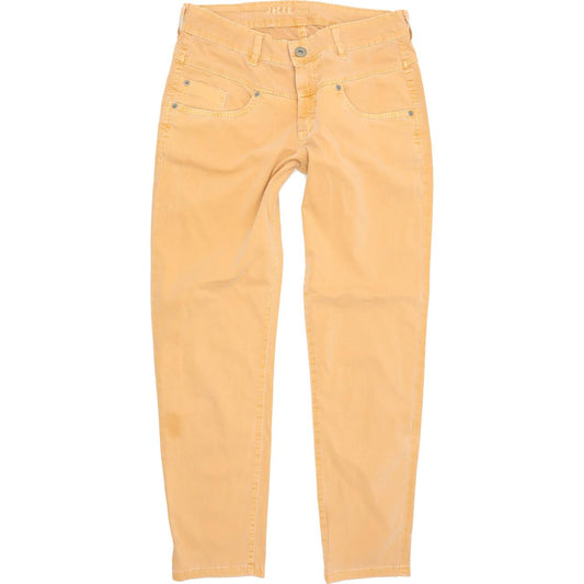 Joker Women Orange Straight Slim Stretch Jeans W28 L28