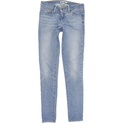 Levi's 711 Women Blue Skinny Slim Stretch Jeans W27 L34