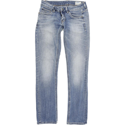 G-Star 3301 Women Blue Straight Regular Stretch Jeans W29 L32
