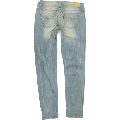Levi's Women Blue Skinny Slim Stretch Jeans W27 L30