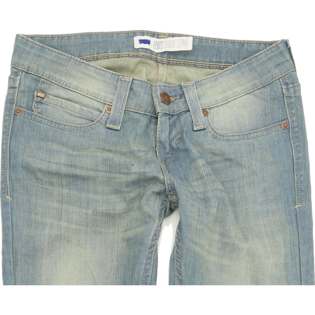 Levi's Women Blue Skinny Slim Stretch Jeans W27 L30