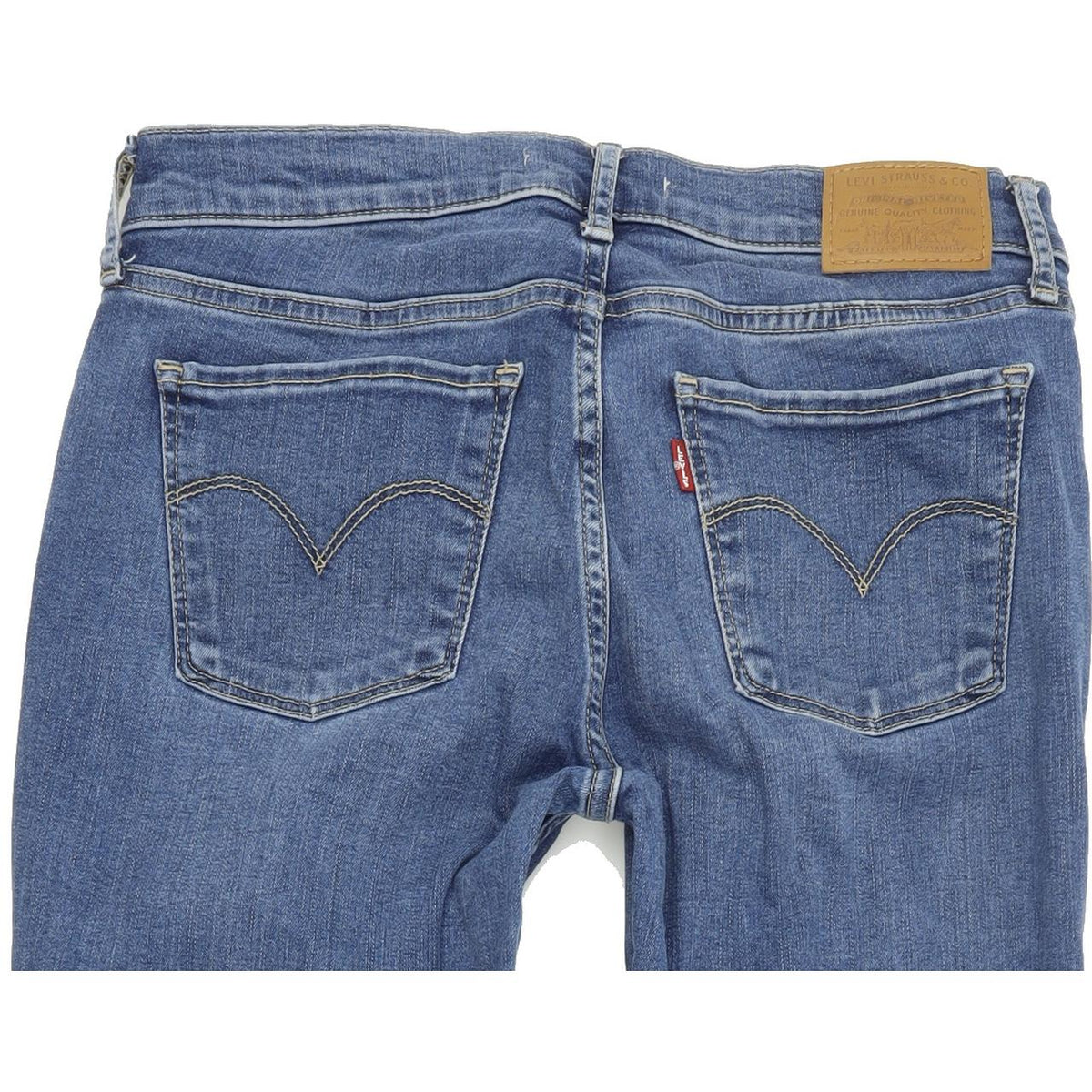 Levi's 710 Women Blue Skinny Slim Stretch Jeans W28 L30