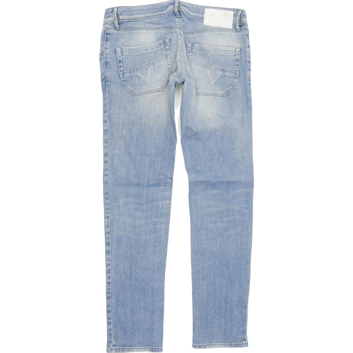 Diesel Nevy 008XN Women Blue Straight Regular Stretch Jeans W28 L30