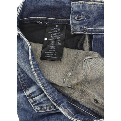 G-Star Lynn Women Blue Skinny Slim Stretch Jeans W28 L32