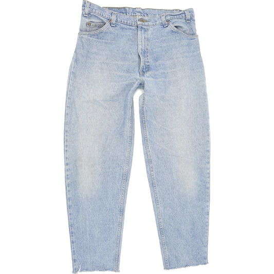 Levi's 550 Made in USA Blue Straight Regular Mom Jeans High Waisted W36 L30
