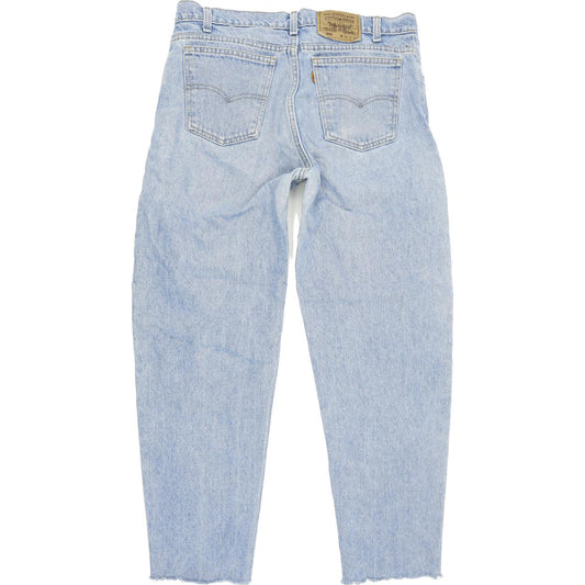 Levi's 550 Made in USA Blue Straight Regular Mom Jeans High Waisted W36 L30