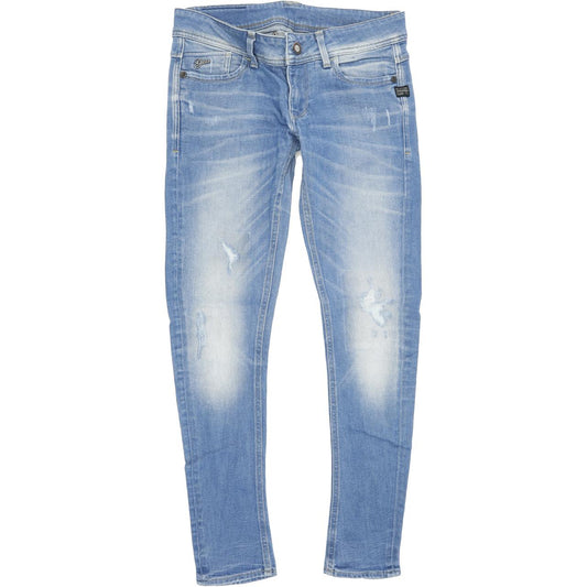 G-Star Lynn Women Blue Skinny Slim Stretch Jeans W29 L32