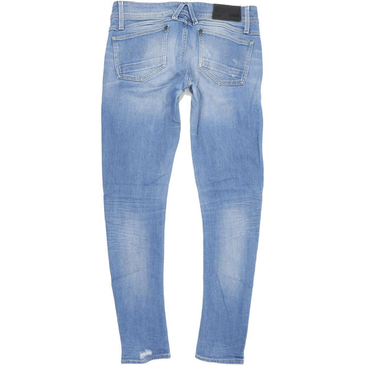 G-Star Lynn Women Blue Skinny Slim Stretch Jeans W29 L32
