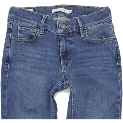 Levi's 710 Women Blue Skinny Slim Stretch Jeans W25 L30