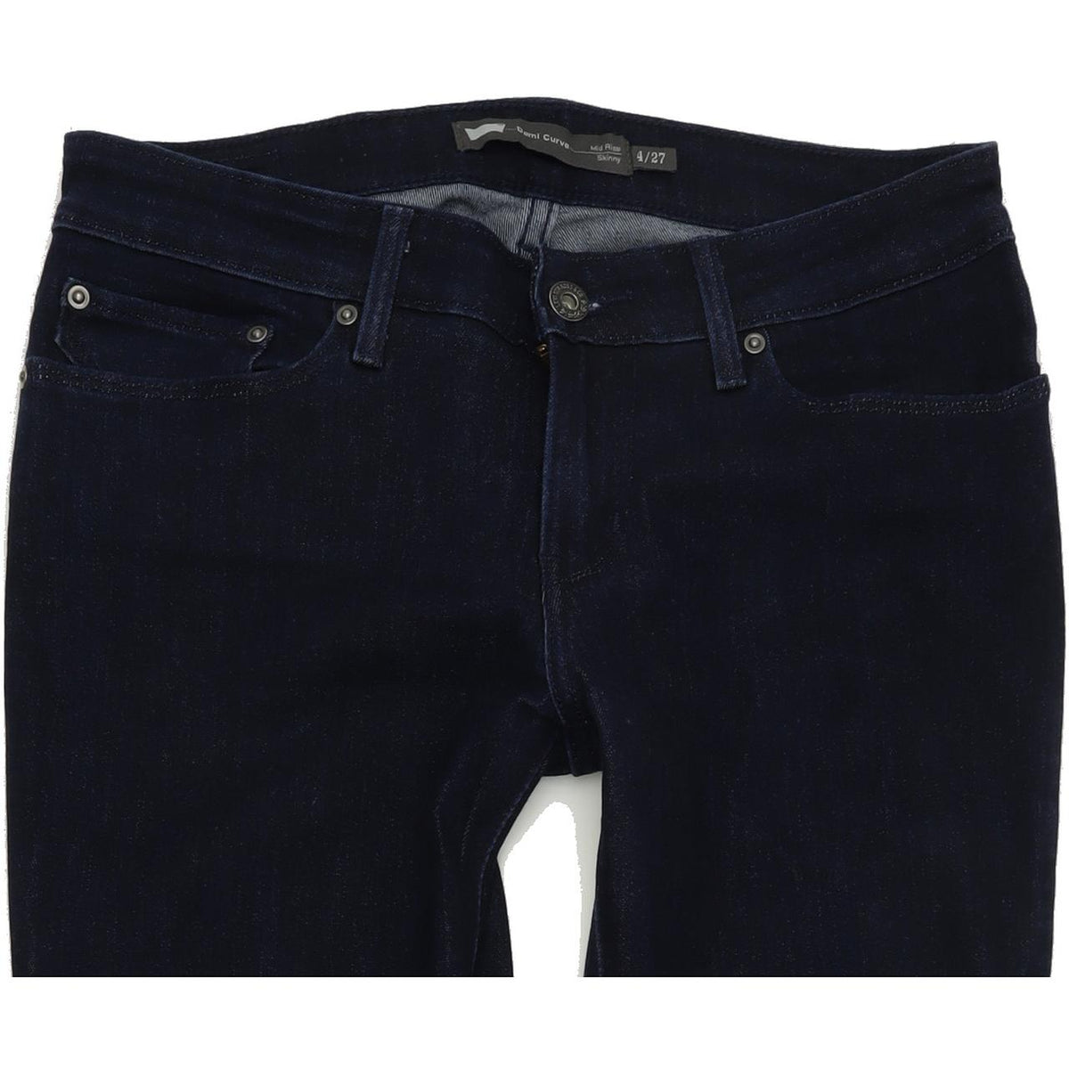 Levi's Demi Curve Women Blue Skinny Slim Stretch Jeans W27 L34