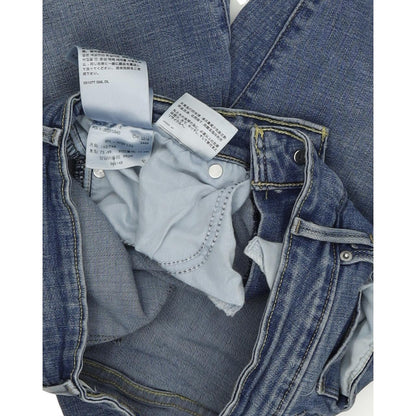 Levi's Mid Rise Women Blue Skinny Slim Stretch Jeans W29 L32