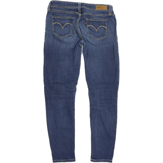 Levi's Demi Curve Women Blue Skinny Slim Stretch Jeans W26 L29