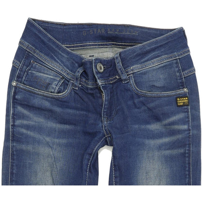 G-Star Midge Cody Women Blue Skinny Slim Stretch Jeans W26 L30