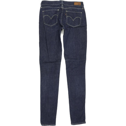 Levi's Demi Curve Women Blue Skinny Slim Stretch Jeans W26 L34