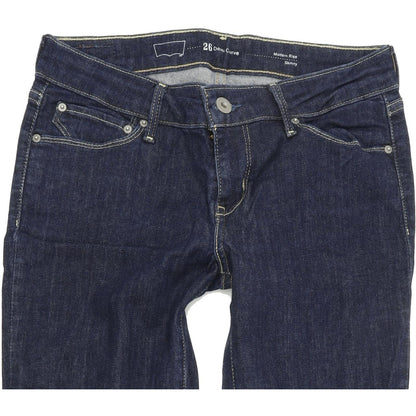 Levi's Demi Curve Women Blue Skinny Slim Stretch Jeans W26 L34