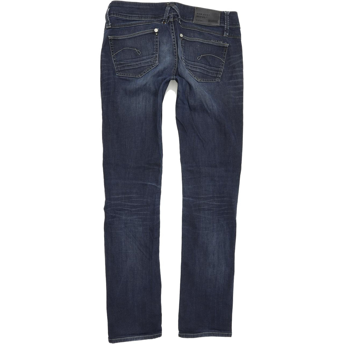 G-Star Lynn Women Blue Straight Regular Stretch Jeans W27 L32