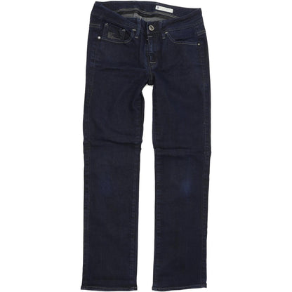 G-Star Nova  Women Blue Straight Regular Stretch Jeans W28 L30
