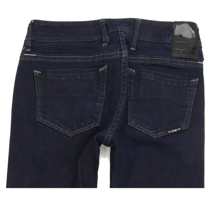 G-Star Nova  Women Blue Straight Regular Stretch Jeans W28 L30