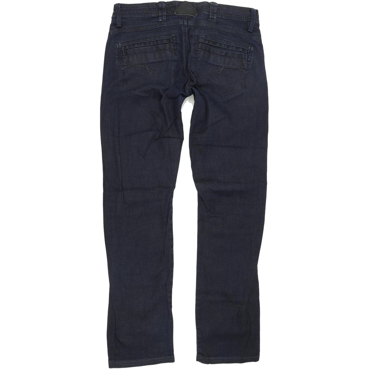 G-Star Women Blue Straight Regular Stretch Jeans W28 L29