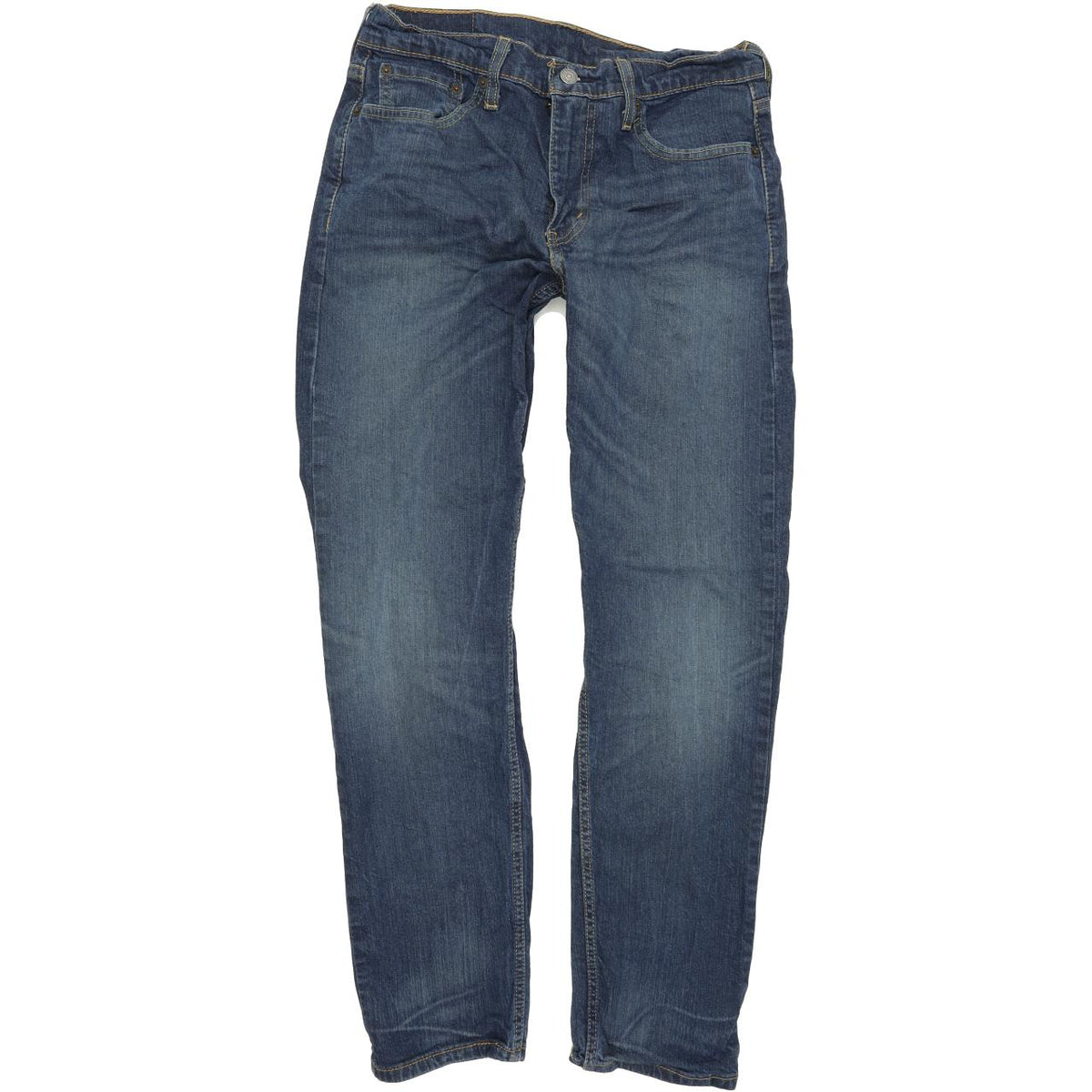 Levi's 502 Men Blue Straight Slim Stretch Jeans W30 L32