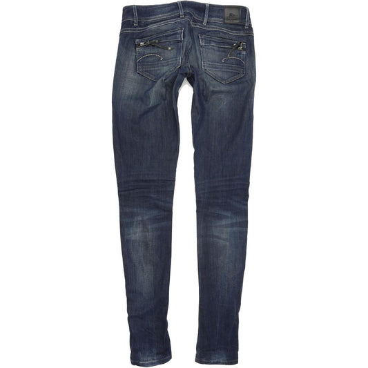 G-Star Midge Cody Women Blue Skinny Slim Stretch Jeans W26 L34