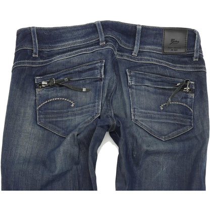 G-Star Midge Cody Women Blue Skinny Slim Stretch Jeans W26 L34