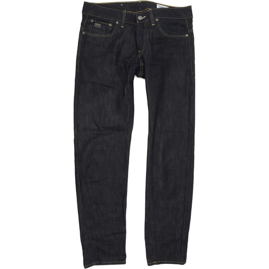 G-Star 3301 Men Blue Straight Regular Jeans W30 L32
