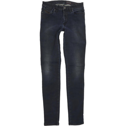 Diesel Skinzee Women Blue Skinny Slim Stretch Jeans W26 L32