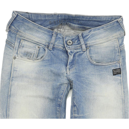 G-Star Midge Cody Women Blue Skinny Slim Stretch Jeans W25 L32