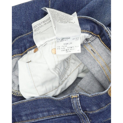 Levi's 512 Men Blue Skinny Slim Stretch Jeans W29 L32