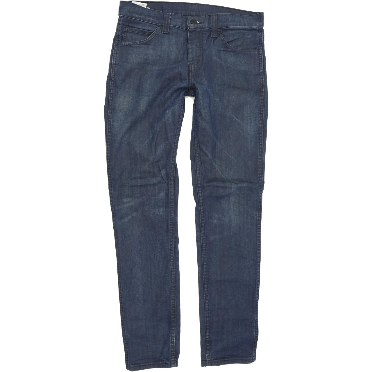 Levi's 511 Men Blue Straight Slim Stretch Jeans W30 L32
