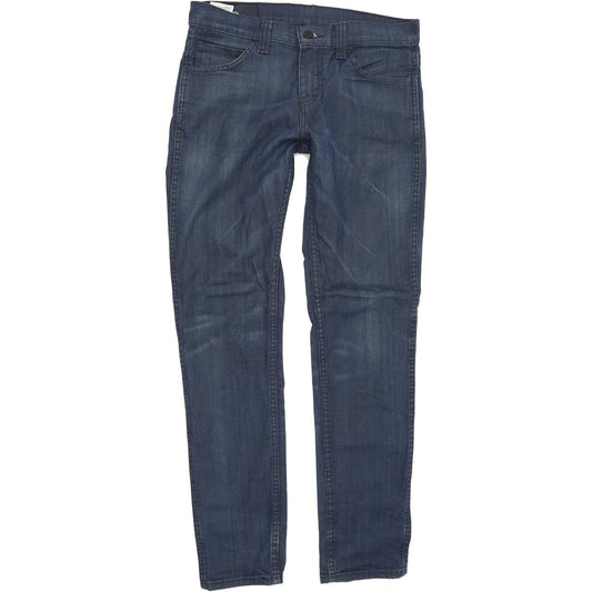 Levi's 511 Men Blue Straight Slim Stretch Jeans W30 L32