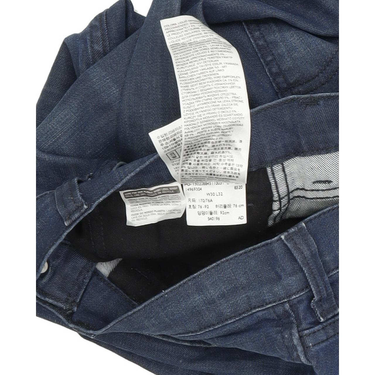 Levi's 511 Men Blue Straight Slim Stretch Jeans W30 L32