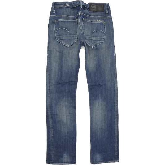 G-Star Lyric Women Blue Straight Loose Stretch Jeans W25 L32