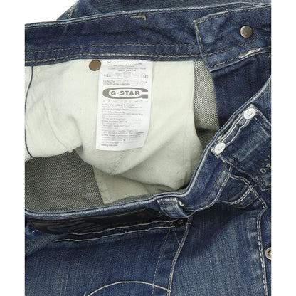 G-Star Lyric Women Blue Straight Loose Stretch Jeans W25 L32