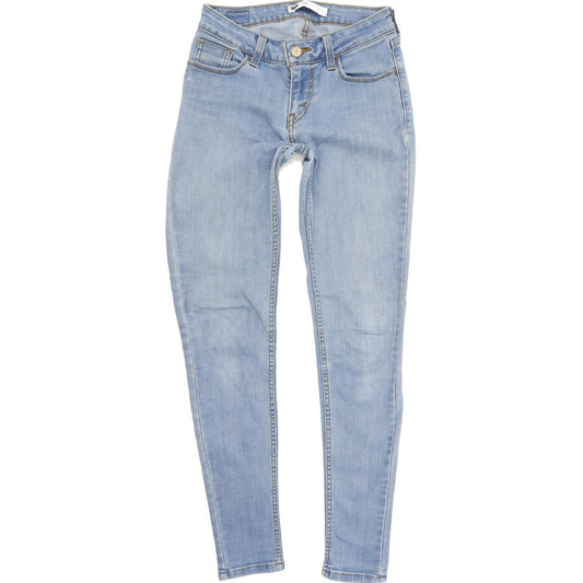 Levi's Women Blue Skinny Slim Jegging Stretch Jeans W26 L30