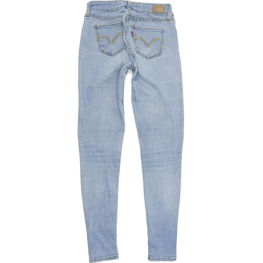 Levi's Women Blue Skinny Slim Jegging Stretch Jeans W26 L30