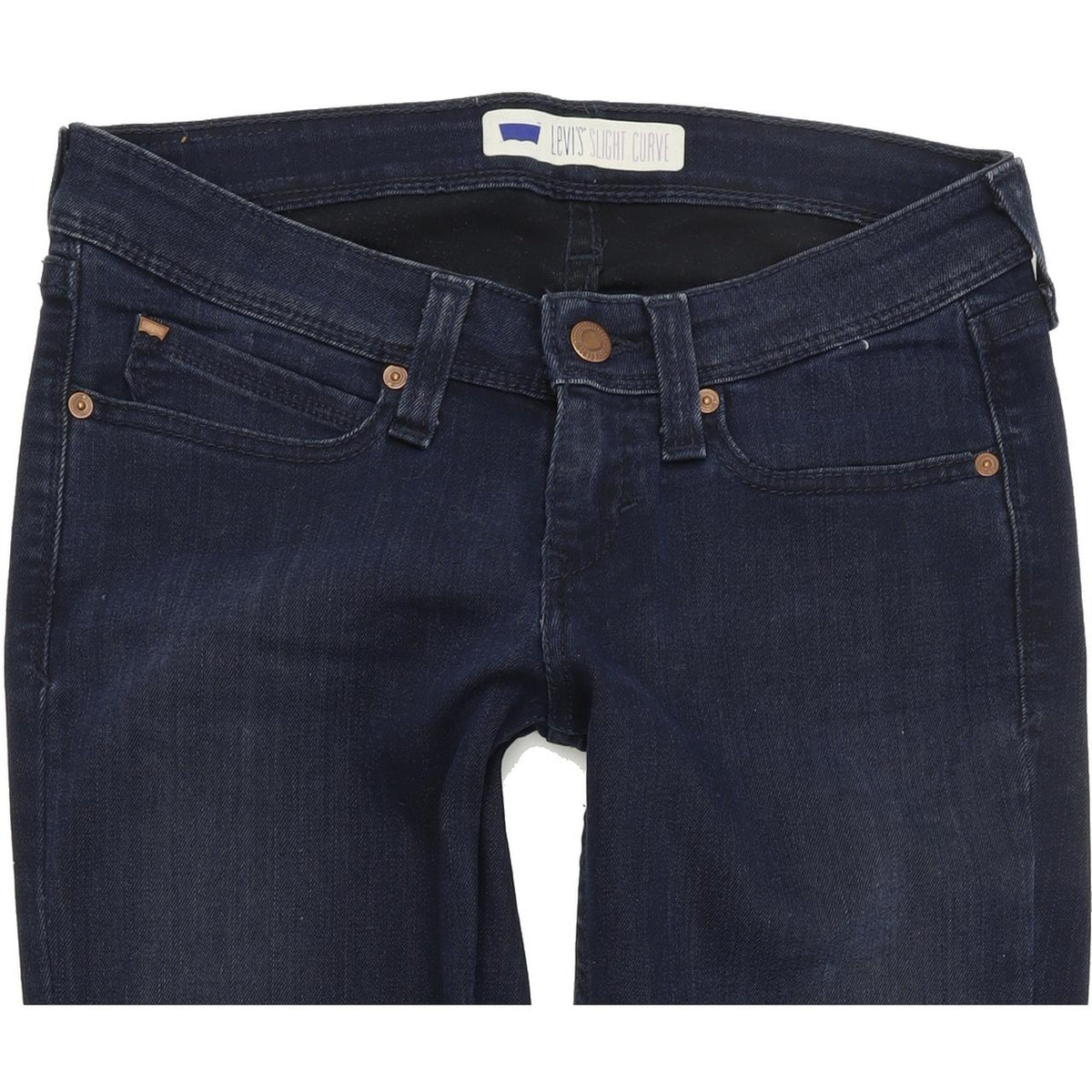 Levi's Slight Curve Women Blue Skinny Slim Stretch Jeans W27 L32