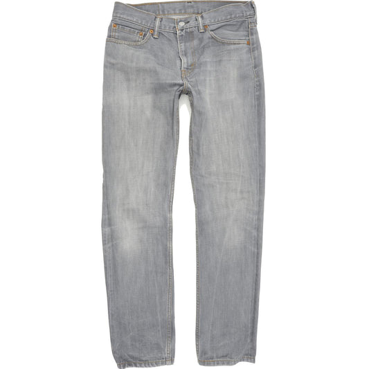 Levi's 511 Men Grey Straight Slim Jeans W32 L32