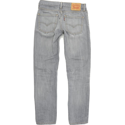 Levi's 511 Men Grey Straight Slim Jeans W32 L32
