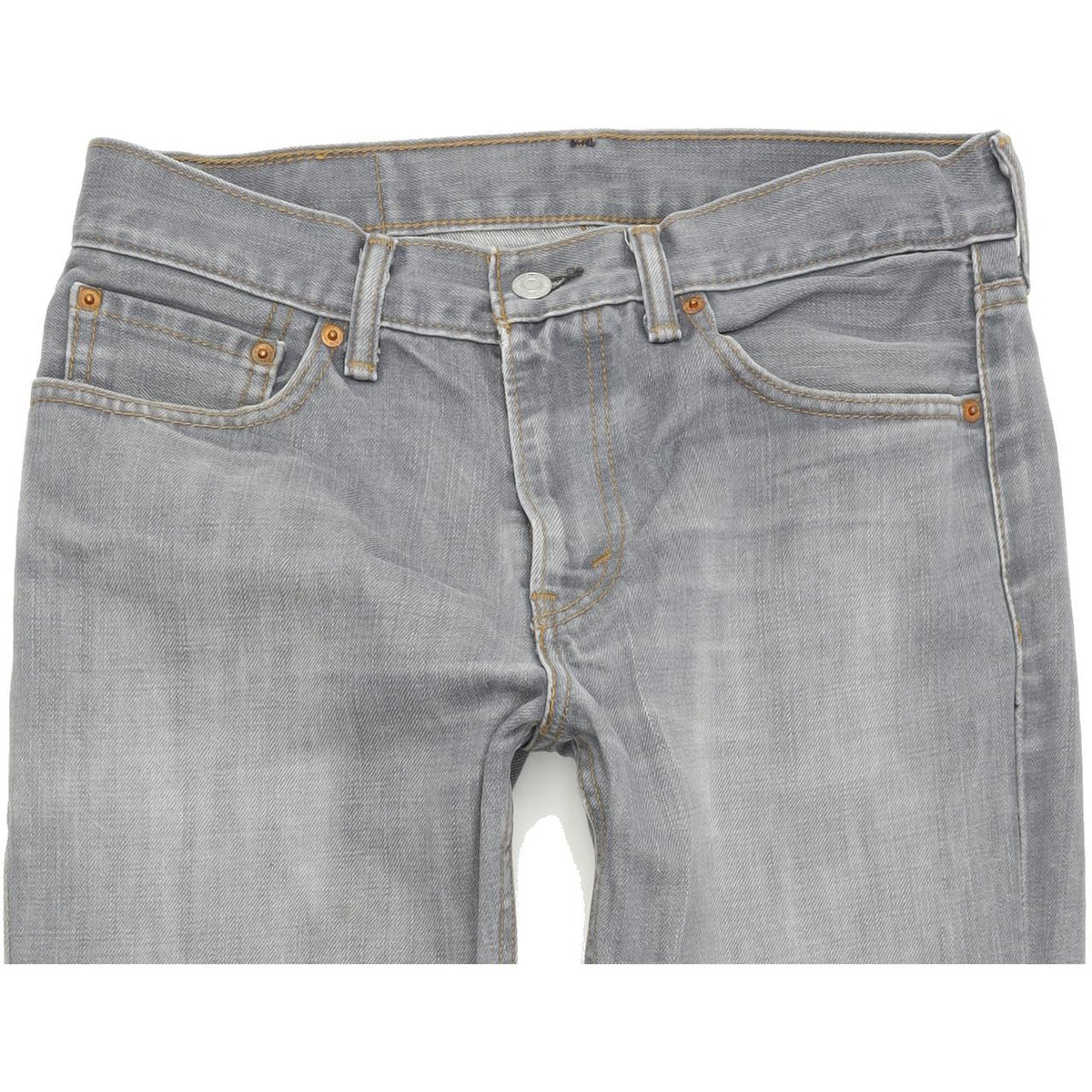 Levi's 511 Men Grey Straight Slim Jeans W32 L32