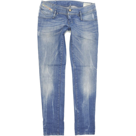 Diesel Matic 008C2 Women Blue Skinny Slim Stretch Jeans W29 L32