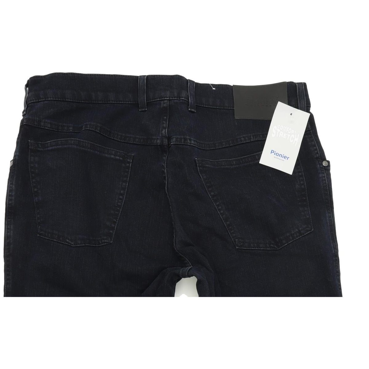 Pioneer Blue Straight Regular Stretch Jeans High Waisted W38 L32