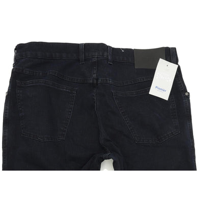 Pioneer Blue Straight Regular Stretch Jeans High Waisted W38 L32