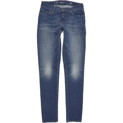 Levi's Demi Curve Women Blue Skinny Slim Stretch Jeans W26 L32