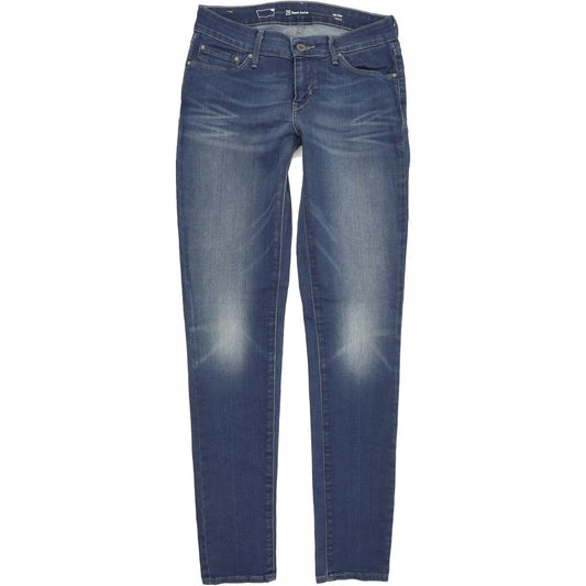 Levi's Demi Curve Women Blue Skinny Slim Stretch Jeans W26 L32