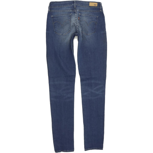 Levi's Demi Curve Women Blue Skinny Slim Stretch Jeans W26 L32
