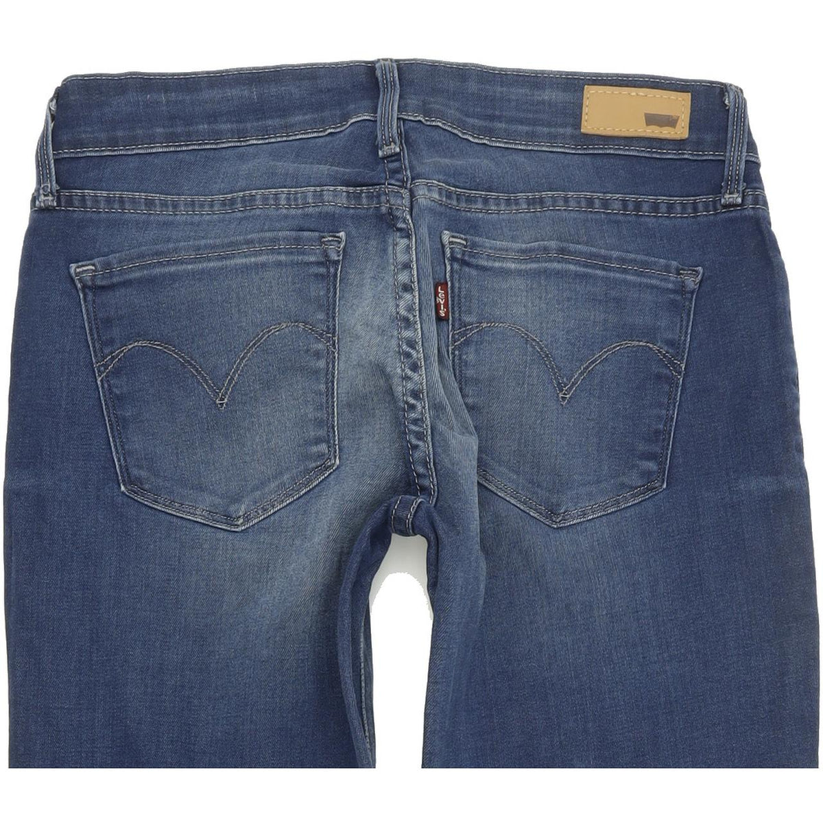 Levi's Demi Curve Women Blue Skinny Slim Stretch Jeans W26 L32