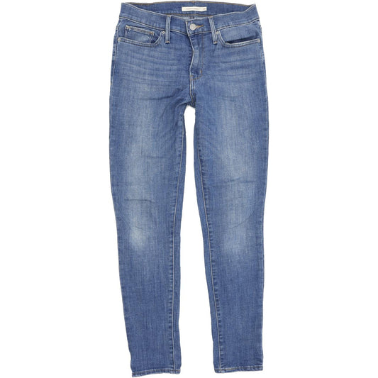 Levi's Slimming Women Blue Skinny Slim Stretch Jeans W28 L30