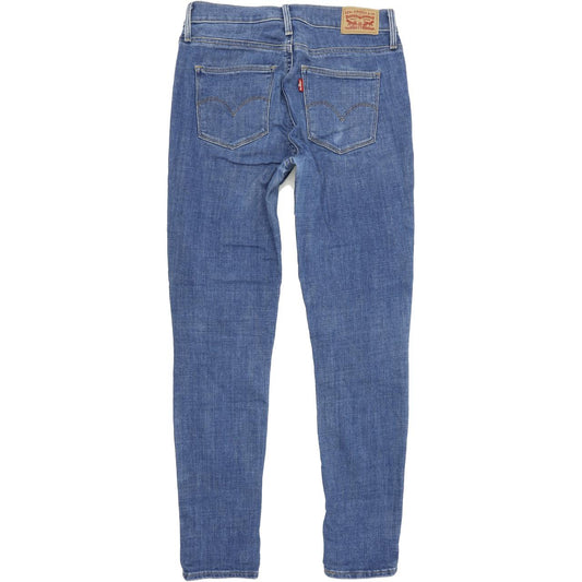 Levi's Slimming Women Blue Skinny Slim Stretch Jeans W28 L30